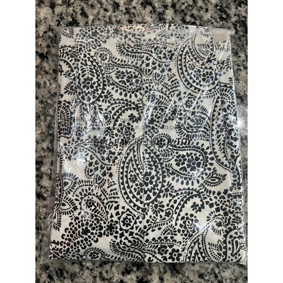 CHARTER CLUB Petite 3/4 Sleeve Dramatic Paisley V-Neck Top, size medium new - Picture 5 of 6